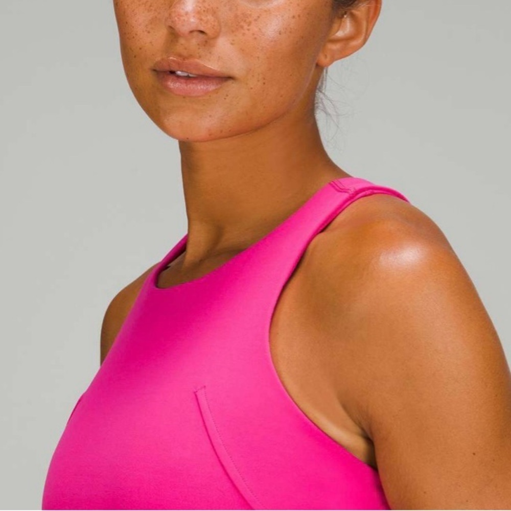 Lululemon Invigorate Training Tank – Sonic Pink – Size 8 and 2 Like New - Picture 5 of 9